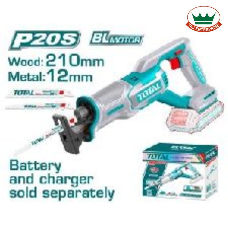Cordless Reciprocating Saw (No Battery & Charger)
