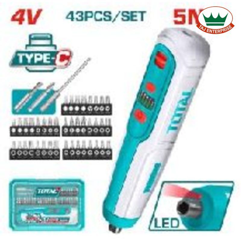Cordless Screwdriver 4V (42 Bits)
