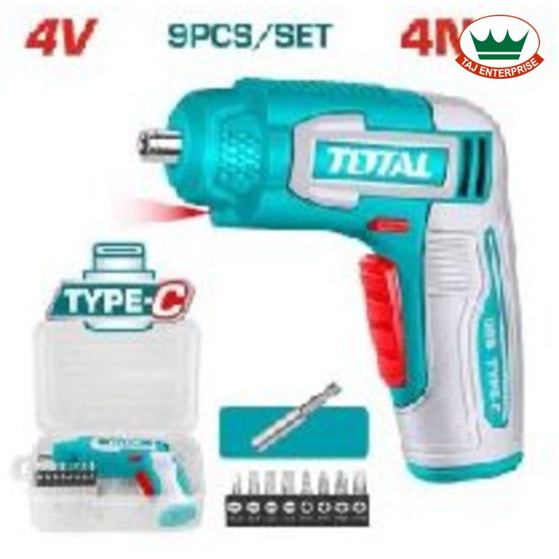 Cordless Screwdriver 4V (8 Bits)