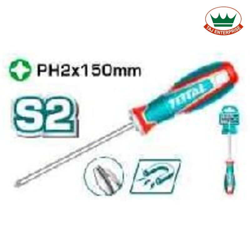 Phillips Screwdriver 6 x 150mm (S2, Magnetic)