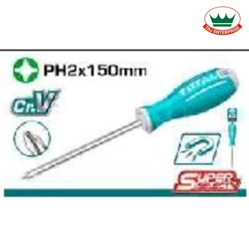 Phillips Screwdriver 6 x 150mm (Cr-V)