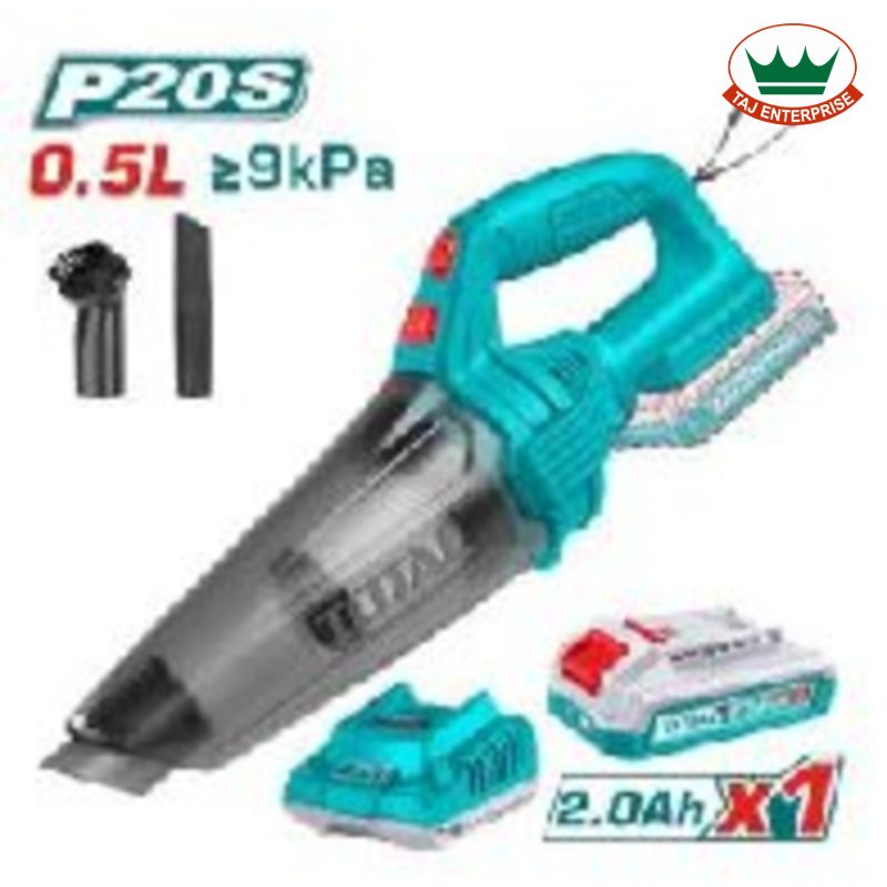 Cordless Vacuum Cleaner 20V (0.5L)