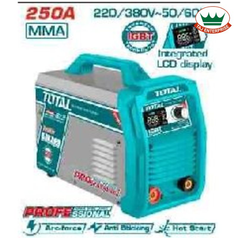Inverter MMA Welding Machine 250A (Dual Voltage, LCD)