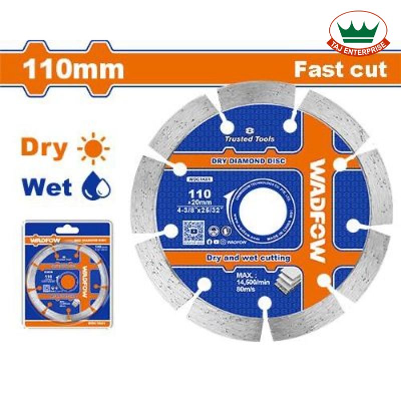 Dry Diamond Disc 110(4 3/8")X20mm