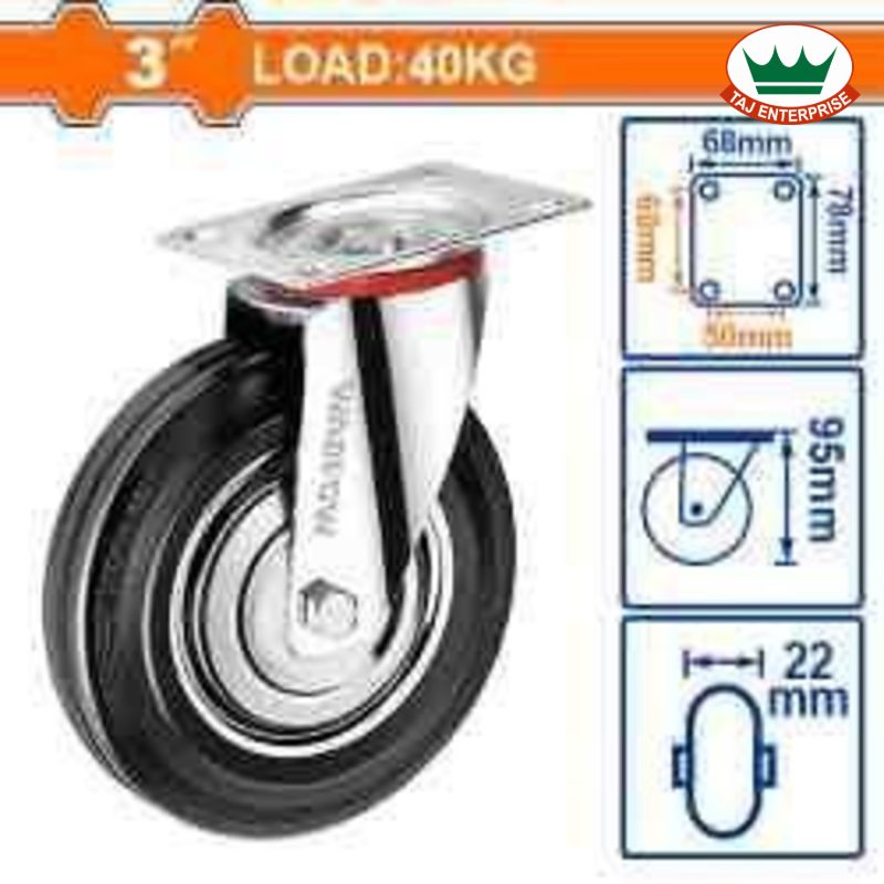 Caster Wheel 3" Swivel