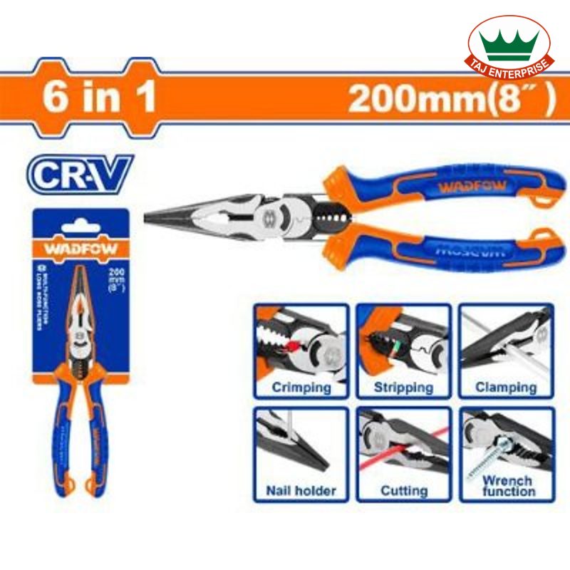 Multi-function Long Nose Pliers 6-in-1 Multi-function Long Nose Pliers