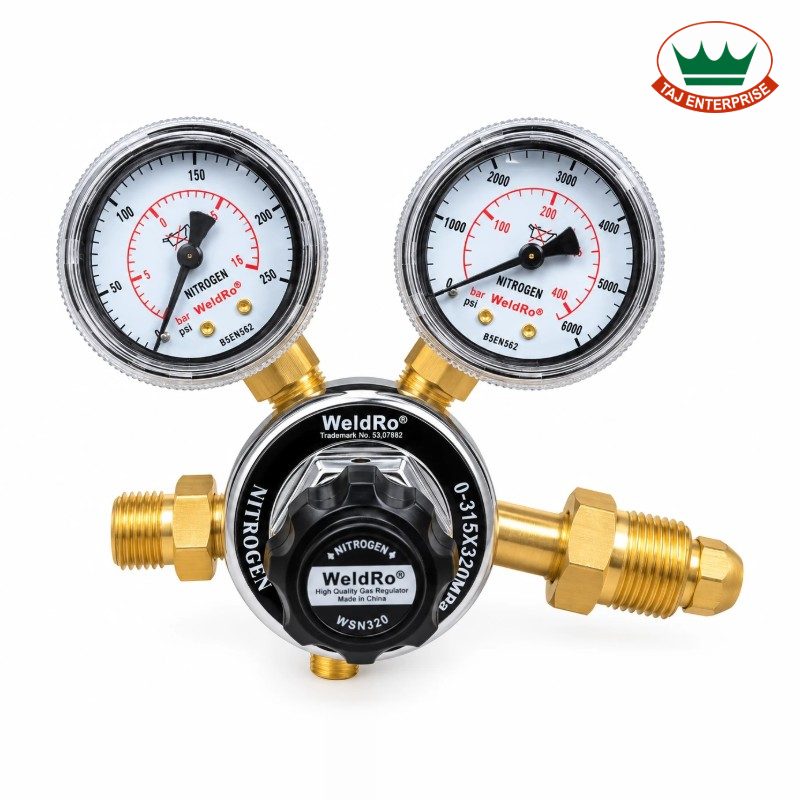 Single Stage Nitrogen Gas Regulator