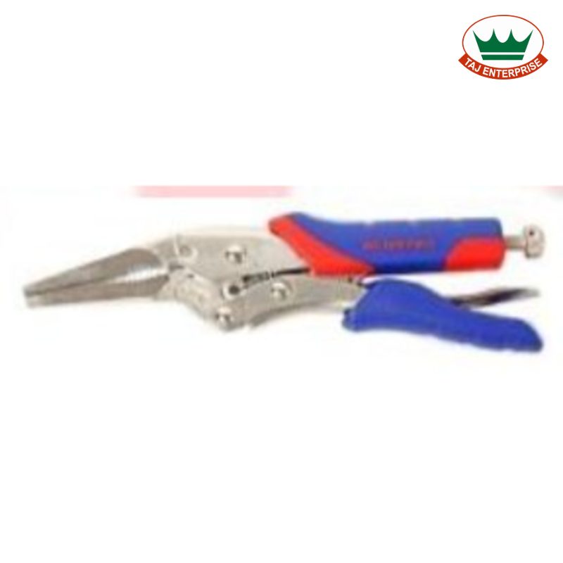9" (230mm) Long Nose Straight Jaw Locking Pliers