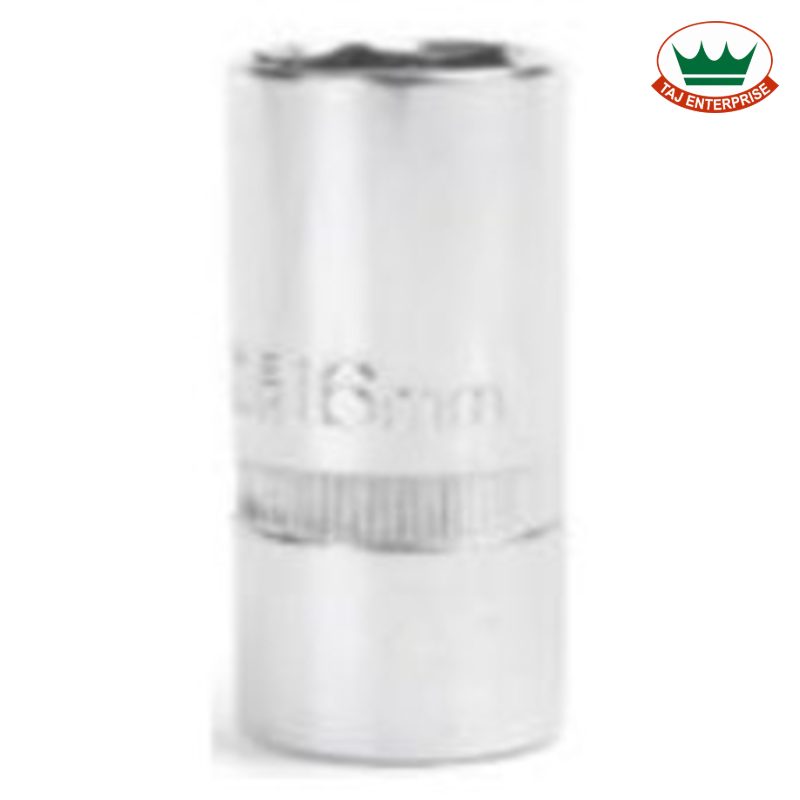 8mm 1/2" Dr. Deep Socket, 6pt