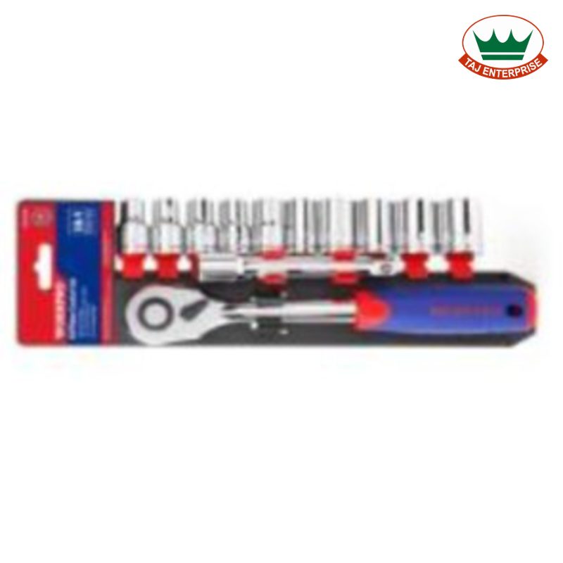 Socket Set 1/2 Drive 10-22mm, 12pc Set