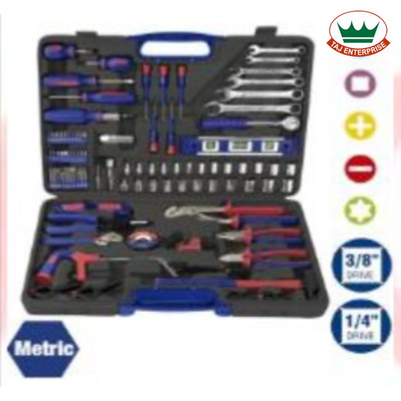 176 Pc Tool Set with Trolley Bag