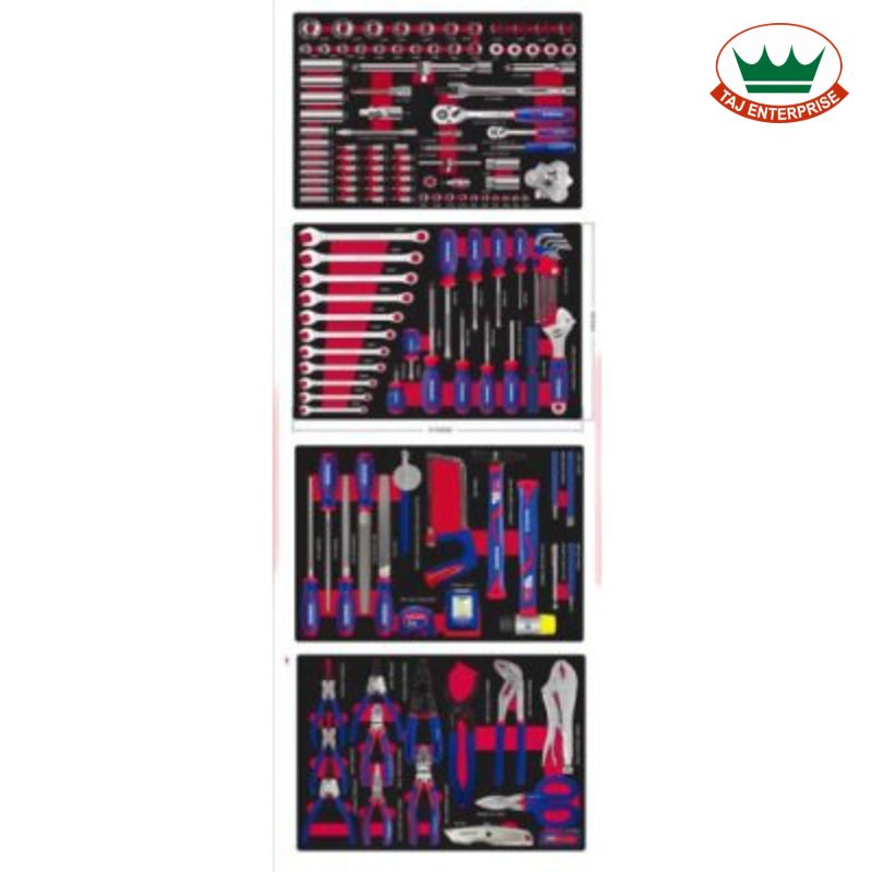 255 Pc Cabinet Tool Tray Set