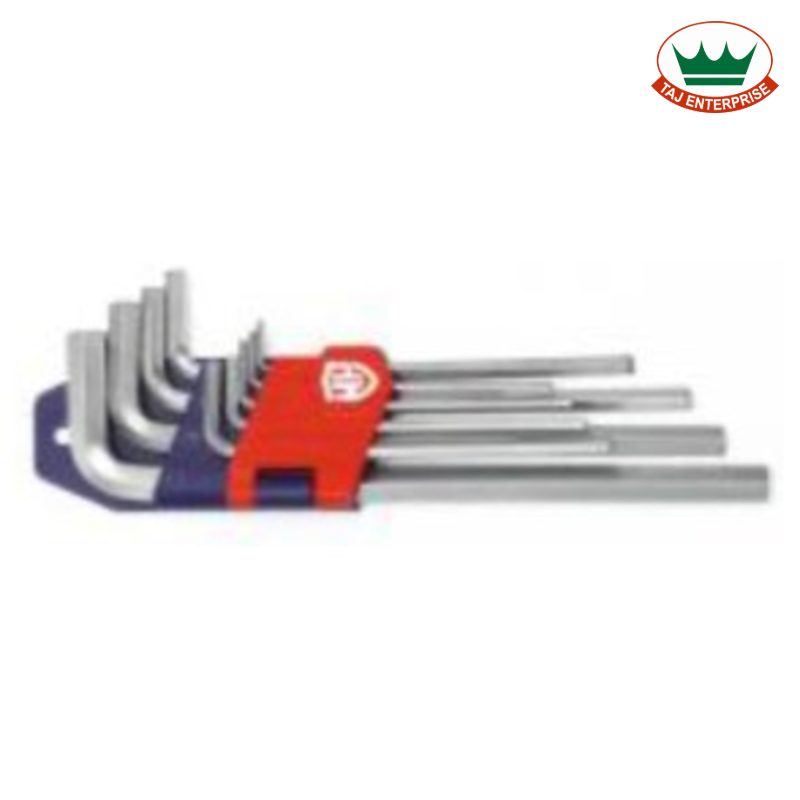 9pc Metric Hex Key Set 1.5mm to 10mm