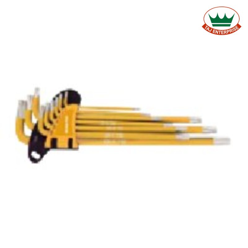 9pc Long Arm Torx Key Set (T10 - T50)
