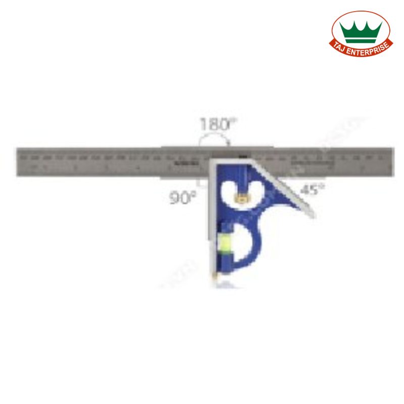 Aluminum Combination Square 12"